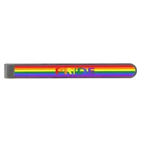 LGBT Rainbow Pride Flag Classic Tie Bar