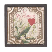 Vintage Valentine Keepsake Box