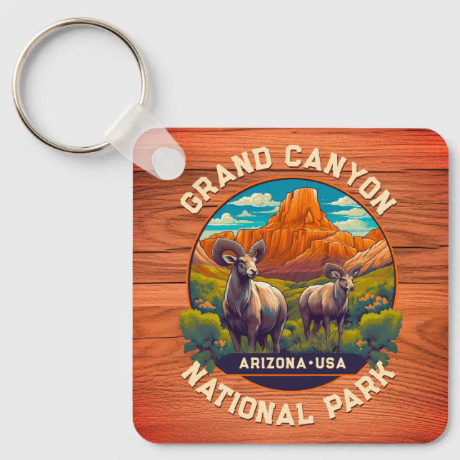 Wildlife at Grand Canyon National Park Arizona  Keychain