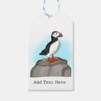 Cute Hand drawn Puffin Gift Tags