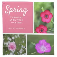 Spring - It's amazing when we're together! Cloth Napkin