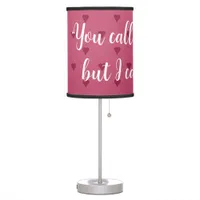 Red Hearts Table Lamp