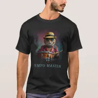 *~* TERRA Percussionist Cool Cat AP91 DRUMMER T-Shirt