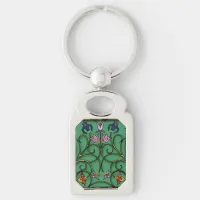 Enchanted Garden Filigree Keychain