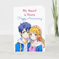 My Heart is Yours | Happy Anniversary Card