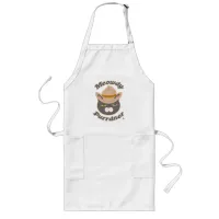 Meowdy Purrdner Howdy Cowboy Hat Cat Slogan Long Apron