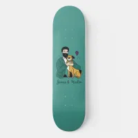 Customizable Dog Lover Skateboard