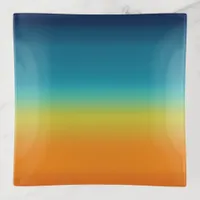 Southwest Sunset Colors Trinket Tray