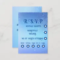 Elegant Sparkle Wedding  Enclosure Card