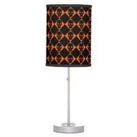 Halloween Black Skull Table Lamp