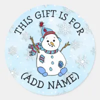 This Gift is for (Add Name) Gift Tag
