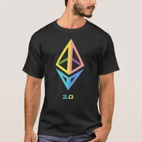 Ethereum 2.0 Rainbow ETH Diamond Men's T-Shirt