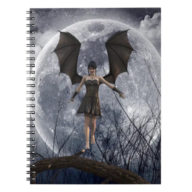 Bat Wing Fairy Notebook