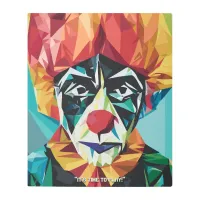 the Clown Metal Print