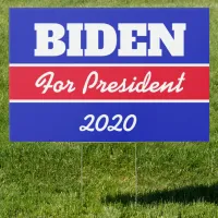 Biden for President 2020 Election Sign