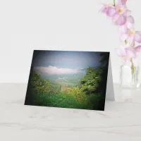 Blue Ridge Mountains Northeast Georgia Birthday Card