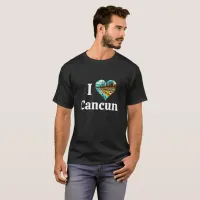 I Love Cancun, Mexico T-Shirt