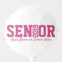 Senior Graduation Block Letter Class of 2019 Photo Balloon