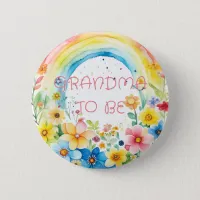 Grandma to be | Baby Shower Button