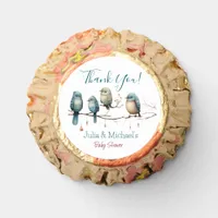 Whimsical Birds on Branches  Pastel Baby Shower Reese's Peanut Butter Cups