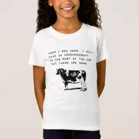 When I See Cows, Funny Farm Animal T-Shirt