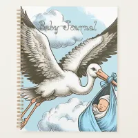 Baby Journal Spiral Photo Notebook
