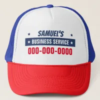 Patriotic Small Business Trucker Hat