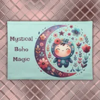 Mystical Boho Magic Maroon | Cloth Placemat