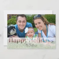 Mod Holiday Photo Cards