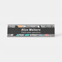 Contemporary Street Art Graffiti Urban Creative Desk Name Plate