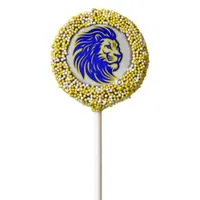 Lions Blue and Yellow Dipped Oreos and Cake Pops