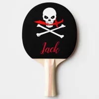 Personalized Jolly Roger (Cutlass)Ping Pong Paddle