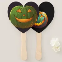 Cute Happy Little Pumpkin  Hand Fan