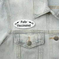 Fully Vaccinated Name Tag