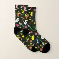 Gardening Pattern Socks