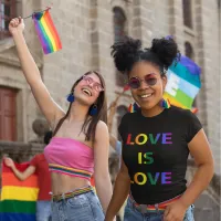 Love is Love LGBT Pride T-Shirt