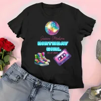 90s Neon Disco Birthday T-Shirt