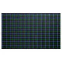 Black Watch Tartan Blue and Green Plaid Fabric