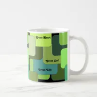 Environmental Friendly Motivation Abstract Coffee Mug