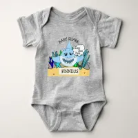 Personalized Baby Shark Baby's Baby Bodysuit