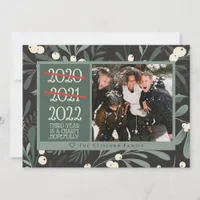 Funny 2021 2022 Round 3 Christmas Photo Card