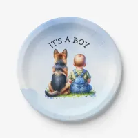 It's a Boy!  | Baby Shower Paper Plates