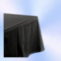 Plain Black | Tablecloth