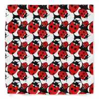 Cute Ladybird Pattern Bandana