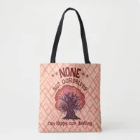 Roots of Destiny: Self-Empowerment Tote Bag