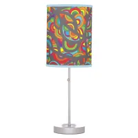 Pop Art Hippy Girly Stylish Fantasy Table Lamp