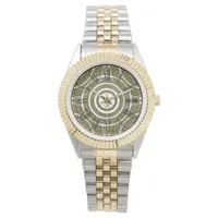 Greek Key Meander in Geometric Monogram Artdeco Watch