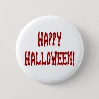 Happy Halloween Gore Text Button