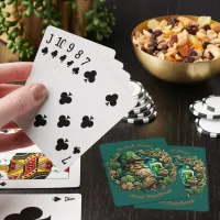 Enchanted Evening of Ale A Leprechauns Toast  Poker Cards