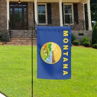 Montana State Vertical Garden Flag